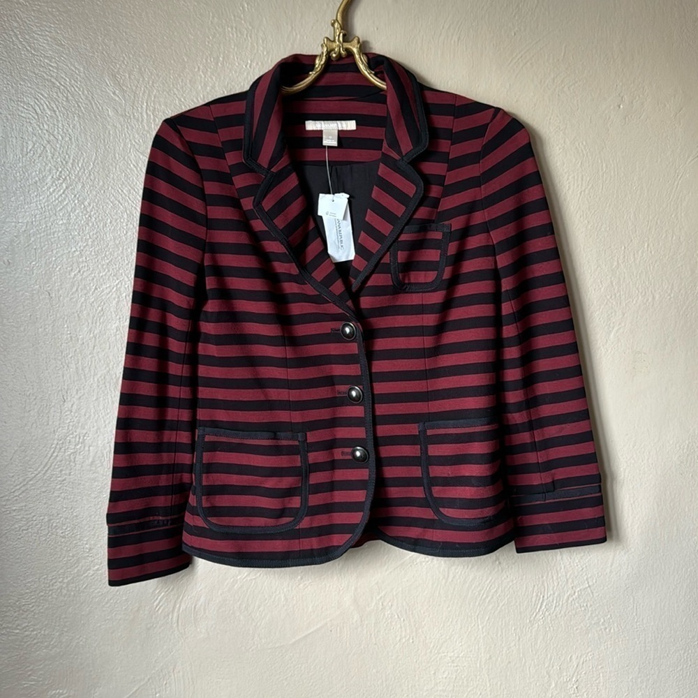 Banana Republic Striped Blazer Size 0